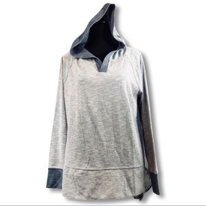 Danskin | Two toned gray hoodie